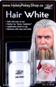 Picture of Mehron Hair White with Brush 1oz