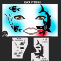 Picture of Go Fish Stencil Eyes - 20SE - (8 YRS and UP)