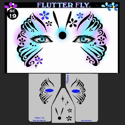 Picture of Flutter Fly Stencil Eyes - 19SE - (8 YRS and UP)