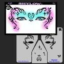 Picture of Shylow Stencil Eyes - 80SEc - (Child Size 4-7 YRS OLD)