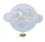 Picture of TAP 068 Face Painting Stencil - Ornate Heart