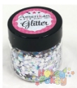Picture of ABA Loose Chunky Glitter Blend - Holo Silver (1oz)