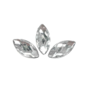 Picture of Pointed Eye Gems - Silver - 7x15mm (15 pc) (SG-PE6)
