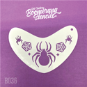 Picture of Art Factory Boomerang Stencil - Spider Crown (B036)
