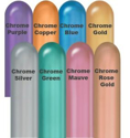 Picture of 260Q Qualatex - Chrome - Assorted  (100/bag)