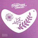 Picture of Art Factory Boomerang Stencil - Boho Leaves (B009)