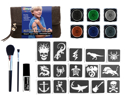Picture of Glimmer Body Art - Glitter Tattoo Kit - Boy Set