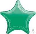 Picture of 19" Anagram Star Foil Balloon - Metallic Green (1pc) 