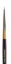 Picture of KingArt Original Gold 9650 Premium Golden Taklon - Spotter Round Brush -18/0