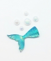 Picture of Mermaid Tail Set Aqua (AG-E775)