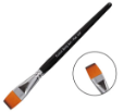 Picture of Fusion Body Art  Professional Face Paint Brush – 3/4 Inch Flat