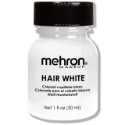 Picture of Mehron Hair White with Brush 1oz