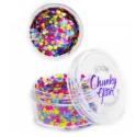 Picture of Art Factory Chunky Glitter Loose - Confetti Glow UV - 1 oz (30ml) 