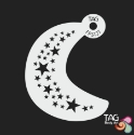 Picture of TAG Face Paint Stencil - Star Curve