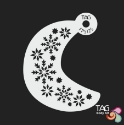 Picture of TAG Face Paint Stencil - Snowflake Swirl