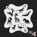 Picture of TAG Face Paint Stencil - Jurassic & Friends
